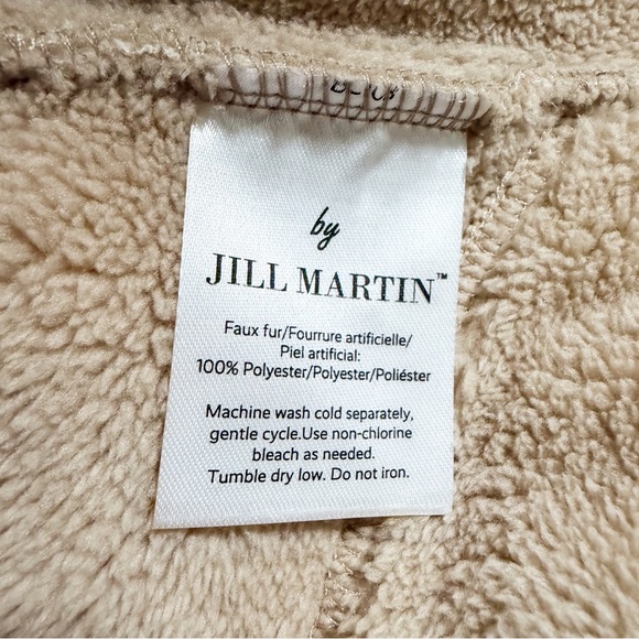 NEW Jill Martin Lightning Bolt Classic Sherpa Lounger Teddy Jacket - Picture 15 of 16